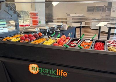 Fresh ingredients and meal preparation